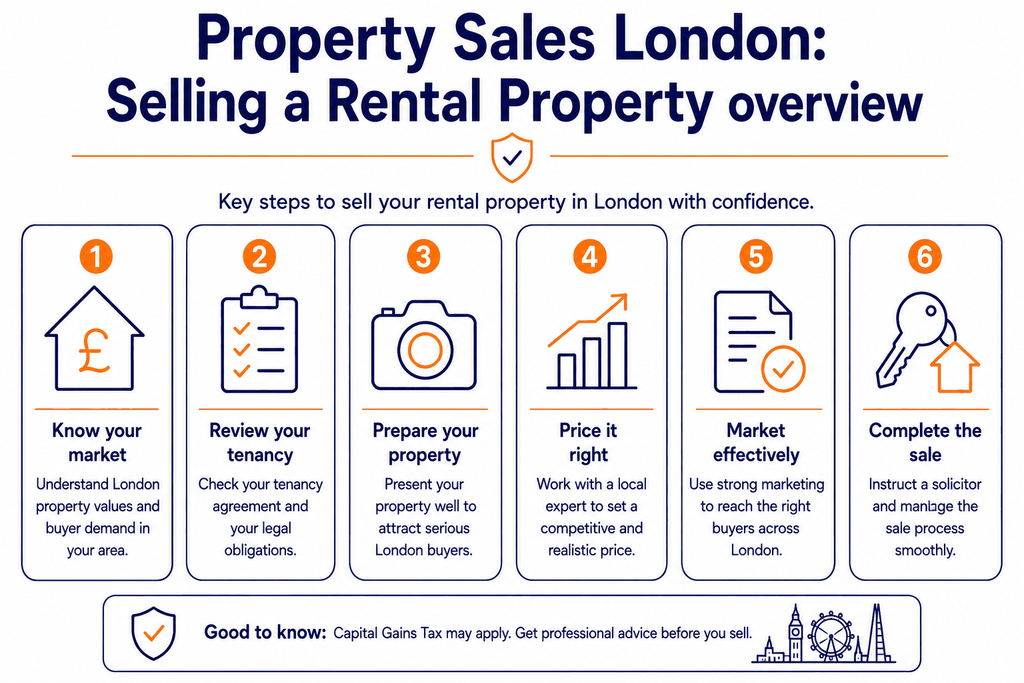 Property Sales London: Selling a Rental Property 1 Selling a Rental Property overview
