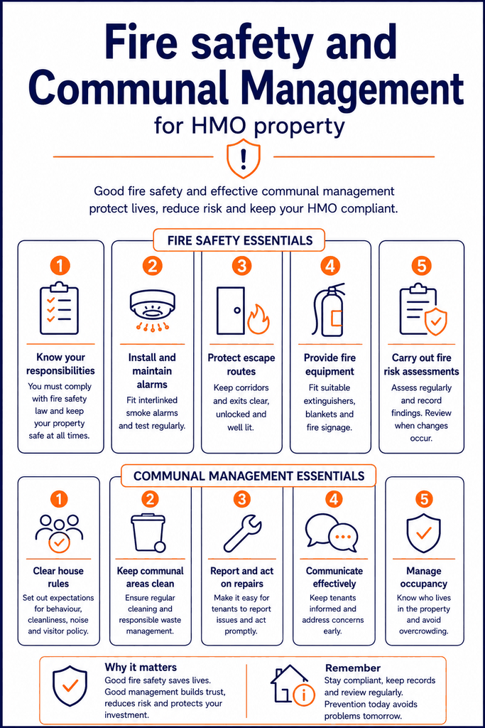 Fire safety and Communal Management