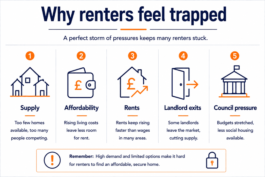 Britains Housing Mess: What It Means for Landlords and Renters 1 Why renters feel trapped