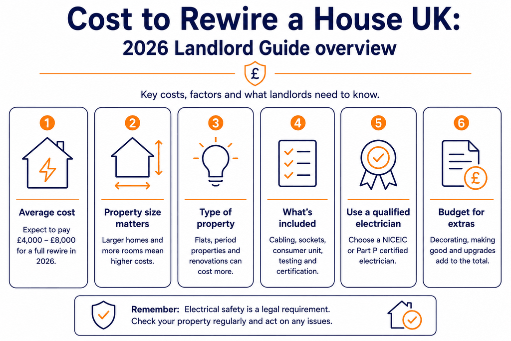 Cost to Rewire a House UK 2026