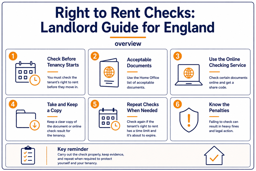 Right to Rent Checks: Navigating UK Landlord Obligations 1 Landlord Guide for England overview