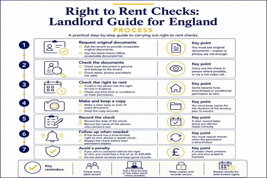 Right to Rent Checks: Navigating UK Landlord Obligations 2 Landlord Guide for England process