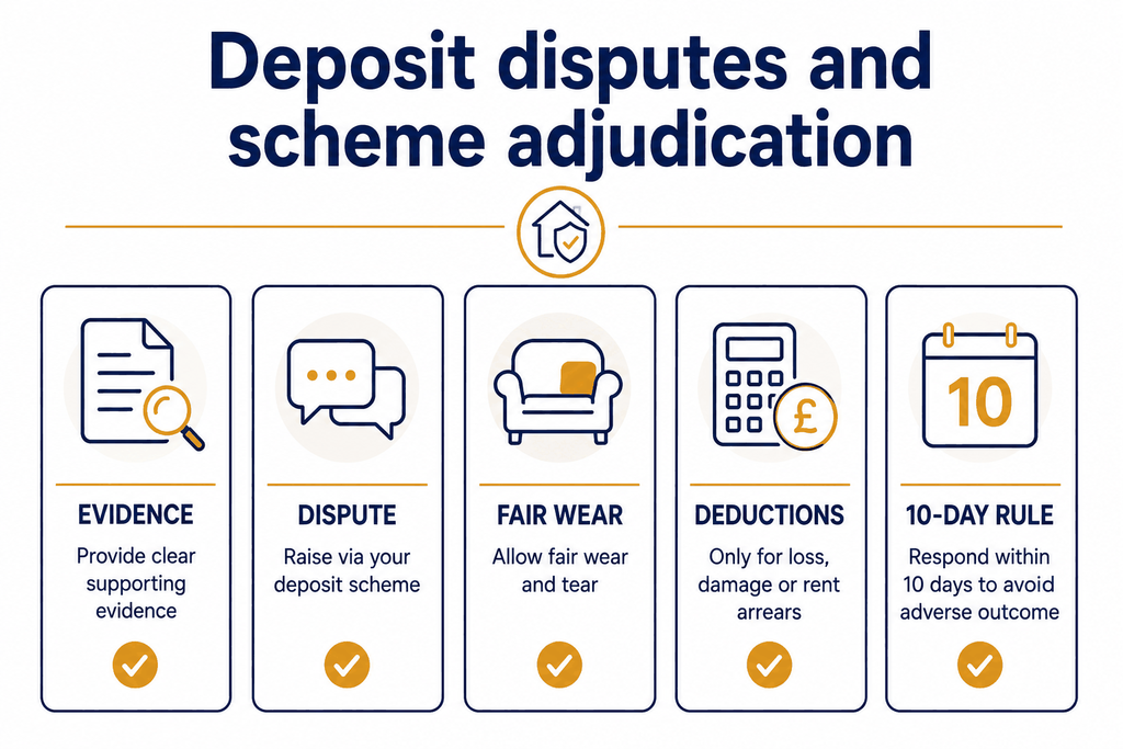 How Long Does a Landlord Have to Return a Deposit? 2 Deposit disputes and scheme adjudication